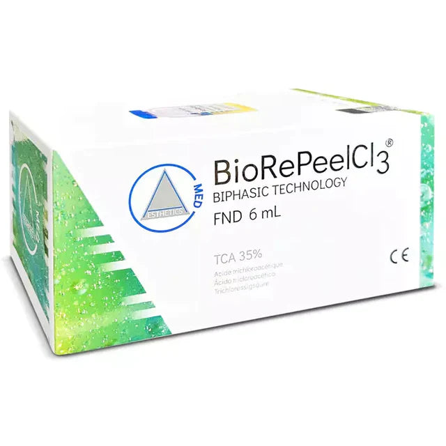 BioRePeelCl3 FND (5x6ml Vials) - Professional Aesthetic Product for Estheticians