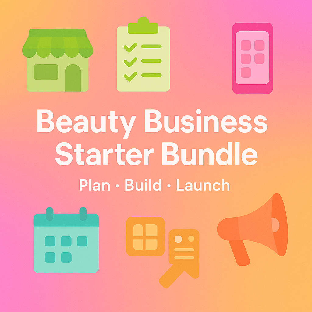 Beauty Business Starter Bundle