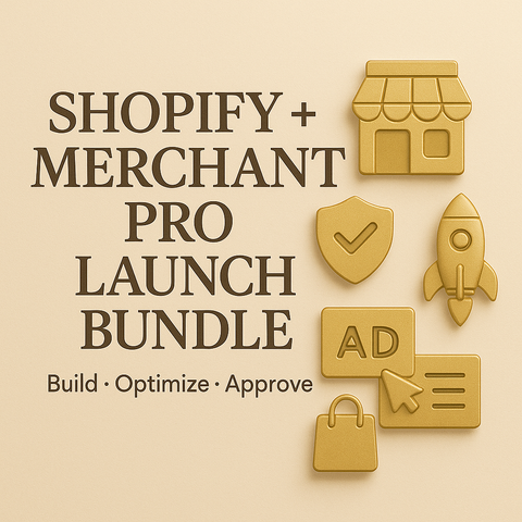 Shopify + Merchant Pro Launch Bundle