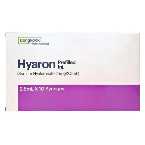 Hyaron Sodium Hyaluronate 25mg - Professional Aesthetic Product for Estheticians